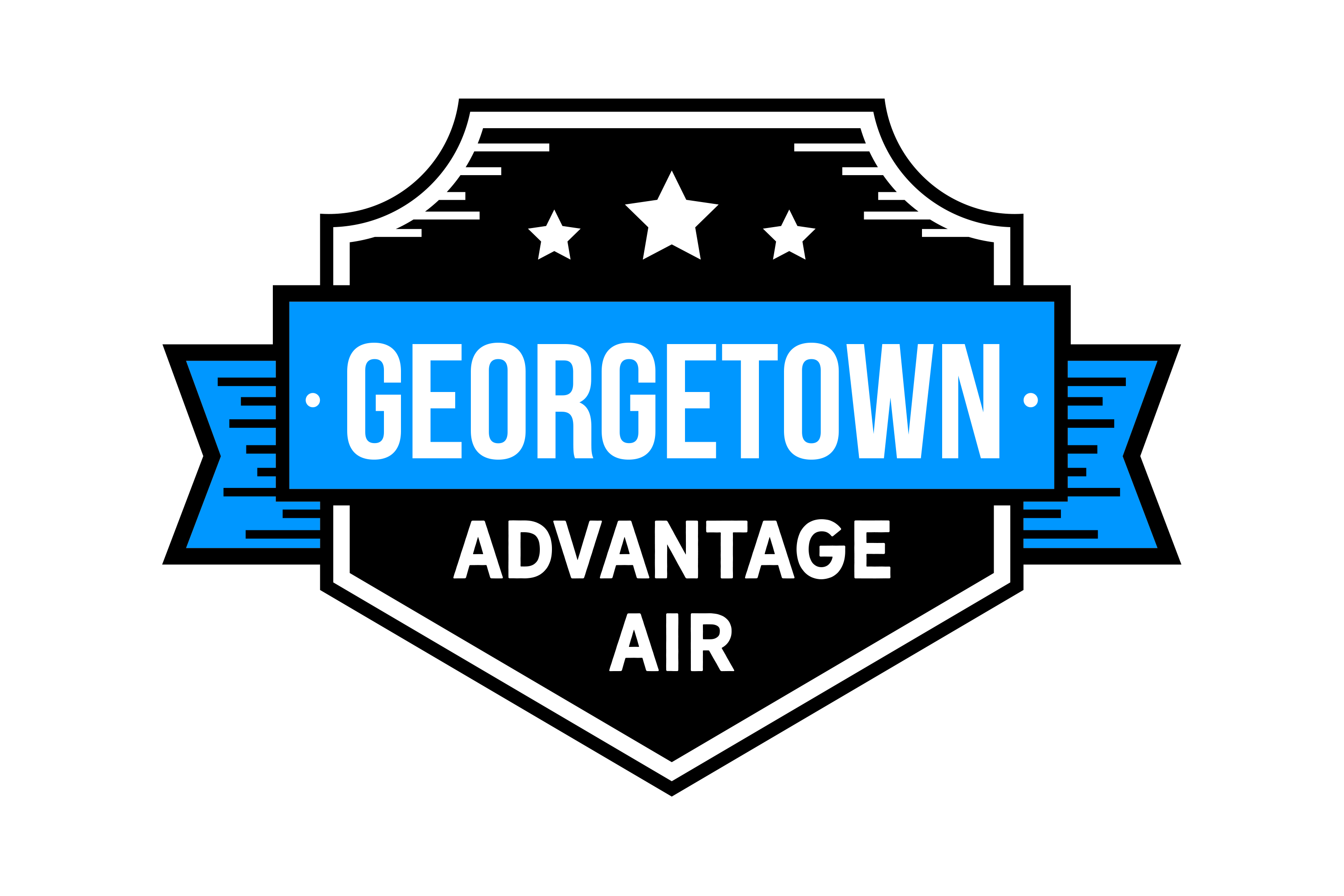 Georgetown Advantage Air Logo